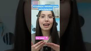 Guía para principiantes Gana $2500/mes  trabajos online para ganar dinero en internet desde casa