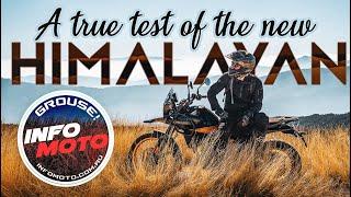 Royal Enfield Himalayan 450 HARD OFF-ROAD TEST! | INFO MOTO