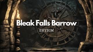 Skyrim: Bleak Falls Barrow  Relaxing Longplay  No Commentary Walkthrough | ASMR Gameplay