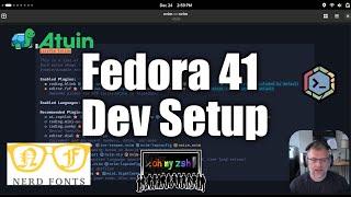 Boost Linux Productivity – Fedora 41 Minimal Setup with Zsh, LazyVim, Zellij & Atuin