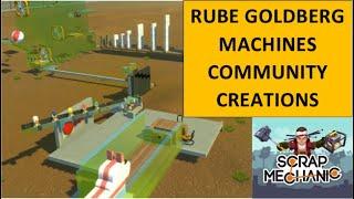 Rube Goldberg Machines in Scrap Mechanic - Community Creations