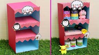 How to Make a Desk Organizer | DIY Desk Organizer from Tissue Box | Easy Paper Craft Idea