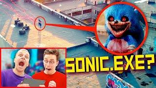 СРОЧНО! SONIC.EXE НАПАЛ НА НАС ! МОЙ ДРОН СНЯЛ РЕАЛЬНОГО SONIC.EXE **он существует** Серия 1