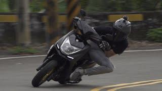 136縣道 動態追焦 50fps 重機 磨膝 Sony FDR AX700 touge motocycle scooter 檔車 卡普