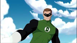 Green Lantern (Hal Jordan) Powers and Fight Scenes - Justice League The New Frontier