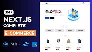 Building a Complete E-Commerce Shop with Next.js 14 | Redux, PayPal, Clerk TypeScript, Tailwind CSS