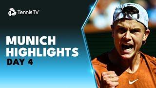 Rune Faces Hanfmann; Fritz & Fucsovics Clash | Munich 2023 Day 4 Highlights