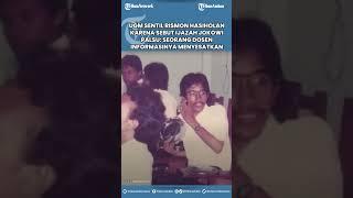 UGM Sentil Rismon Hasiholan karena Sebut Ijazah Jokowi Palsu Seorang Dosen Informasinya Menyesatkan