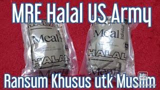 MRE US Army Seri Halal untuk Muslim