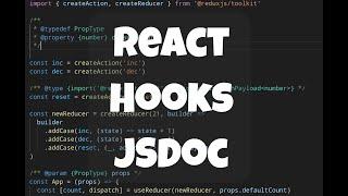 JSDoc in Reack Hooks