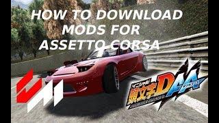 How to download cars, tracks, apps, real head motion and content manager for Assetto Corsa