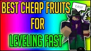 BEST 3 DEVILFRUITS FOR LEVELING UP FAST! |STEVE'S ONE PIECE | Roblox| Begginer Tips SOP