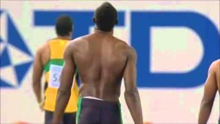 Usain Bolt - False Start at Daegu 2011 World Championship Full HD