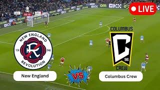 New England Revolution vs Columbus Crew  | United States Major League Soccer | Today football live