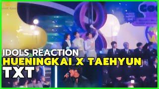 IDOLS Reaction Taehyun e Hueningkai (TXT) MAMA 2023