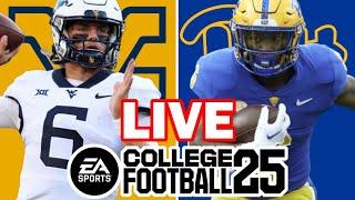 West Virginia at Pittsburgh - 9/14/24 Simulation (EA College Football 25)