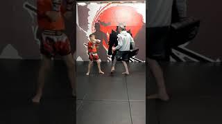 Kickboxing Drills - Setting up Spinning Kicks from Low Kicks with Stuart Tomlinson