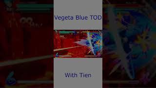 Vegeta Blue TOD with Tien #shorts