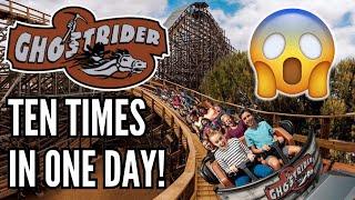 Riding Ghostrider 10 TIMES in ONE DAY!