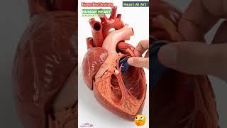 Human Heart Animation | Cardiac Anatomy | Heart AI Art | 78