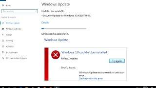 How to Fix Windows 10 Updates Stuck Issues (Downloads Stuck)