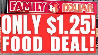 SAVE ON FOOD!! | FAMILY DOLLAR ANYDAY DEAL!! | 12/22-12/28