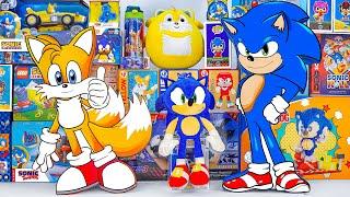 Sonic The Hedgehog 3 Movie Toys Boxes Unboxing ASMR | Secret Giant Protective Sonic, Giant Tails