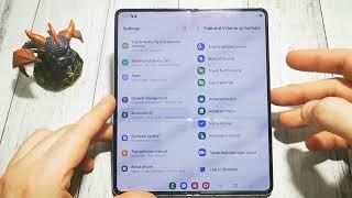 SAMSUNG GALAXY Z FOLD5: How to settup button press shortcut to voice access | Quick Guide