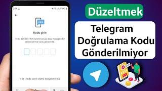 TELEGRAM KOD GÖNDERMIYOR HATASI NASIL DÜZELTILIR (2024 Güncellemesi) || Telegram Kodu Gelmiyor