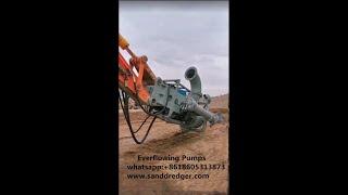 Everflowing Excavator Mounted Sand Dredge Pump