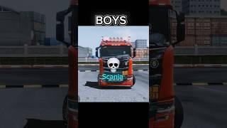 Girls Vs Boys Truckers of Europe 3