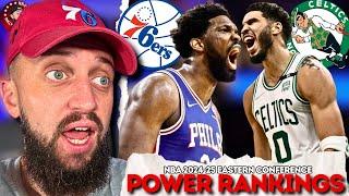 Official 2024-25 NBA Eastern Conference POWER RANKINGS 