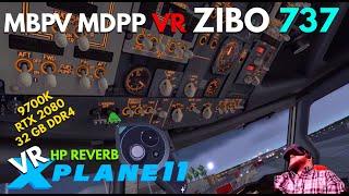 X-Plane 11 | Zibo | MBPV - MDPP | Virtual Reality | #theVRpilot #hpreverb