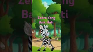 Zebra Yang Baik Hati #animals