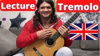 Lecture on guitar tremolo - (quintol tremolo with pinky) - Andrey Trush