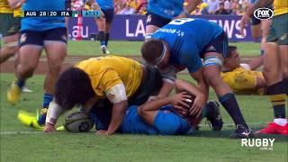 Wallabies defeat Italy in Brisbane