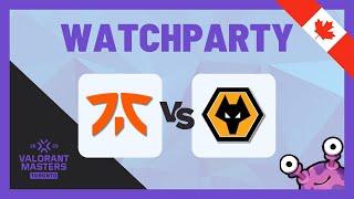 FNC vs WOL - VCT Masters Toronto Lower Finals (BO5)