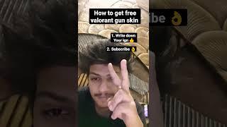 FREE Valorant Skin #valorant #free #giveaway #shorts