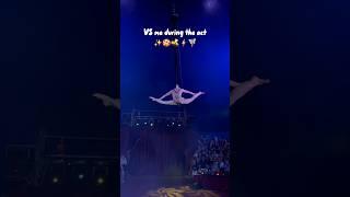 What do you like more? #circus #aerialstraps #justdance #vs
