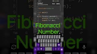 #Fibonacci Number#mobile #coding #program #python #code #html #php 2024.