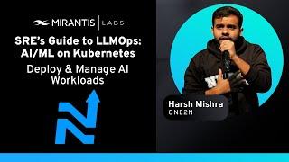 A SRE’s Guide to LLMOps: Deploying and Managing AI/ML Workloads using Kubernetes