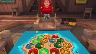 Catan VR Game Play