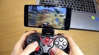 Bluetooth геймпад для андроид смартфона и ПК Gamepad for android and PC TERIOS T 3