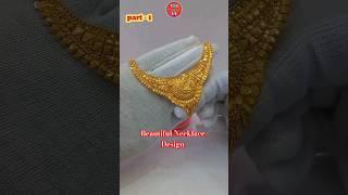 Gold Short Necklace Design #necklace #trishagoldart #short #shortvideo #part1