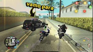 FUGA - Uma FUGA Muito MONSTRA - No ESTILO Driblador  - #GTA #MTA