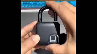 LAVNA Smart Fingerprint Padlock.