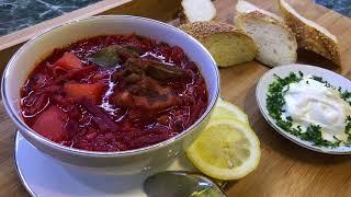 Рецепт алого борща