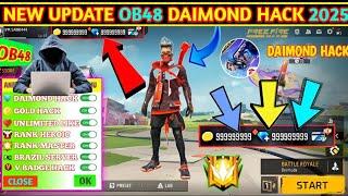 FREE FIRE DIAMOND HACK || FREE FIRE NEW MOD MENU OB48 || UNLIMITED DIAMOND SCRIPT MOD APK 2025