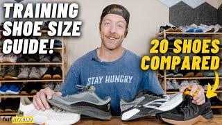 TRAINING SHOE SIZE GUIDE (2022 UPDATE) | From Narrow to Wide!