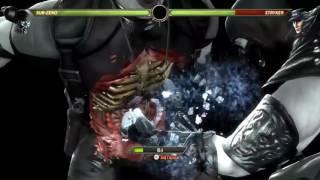 Mortal Kombat 9 Sub Zero комбо урок